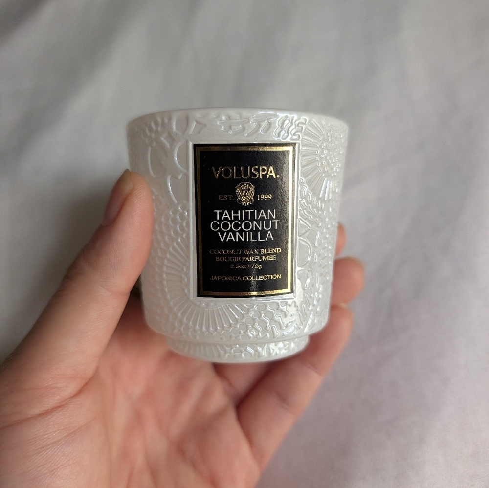 Empty Voluspa Candle Holder